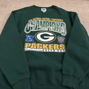Lee Green Packers Crewneck Sweater